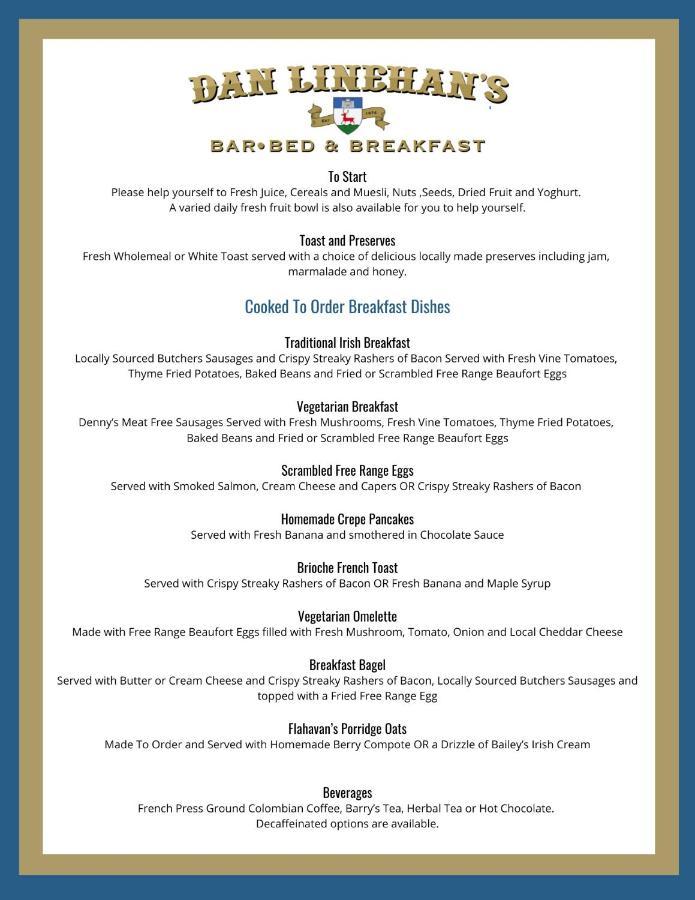Dan Linehan'S B&B Killarney Ngoại thất bức ảnh